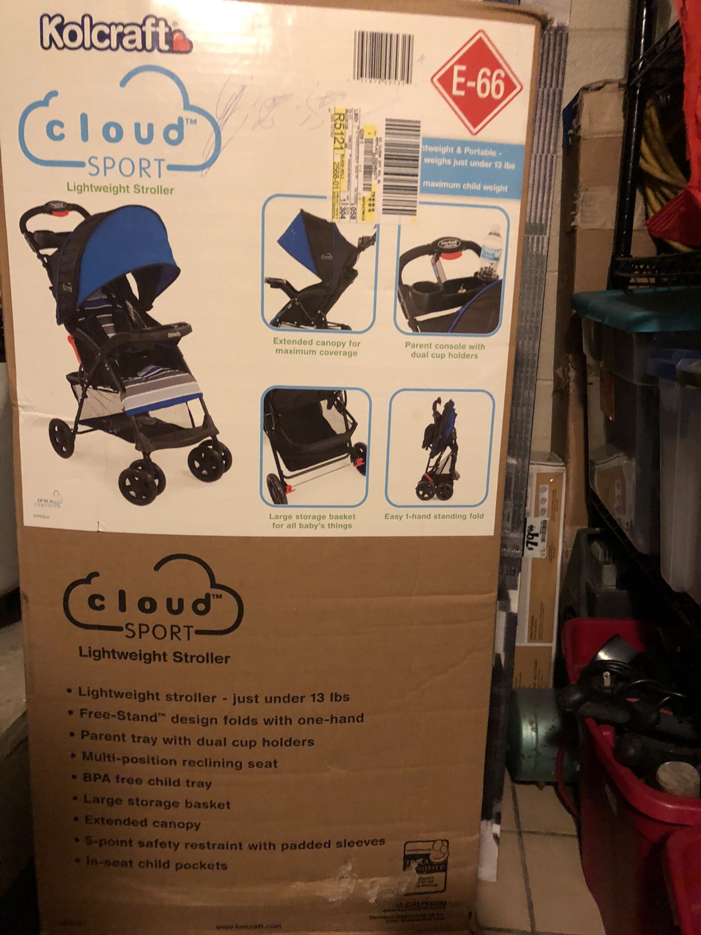 Kolcraft Lightweight Baby Stroller