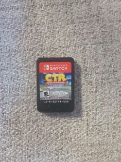 Nintendo switch game CTR Crash team racing