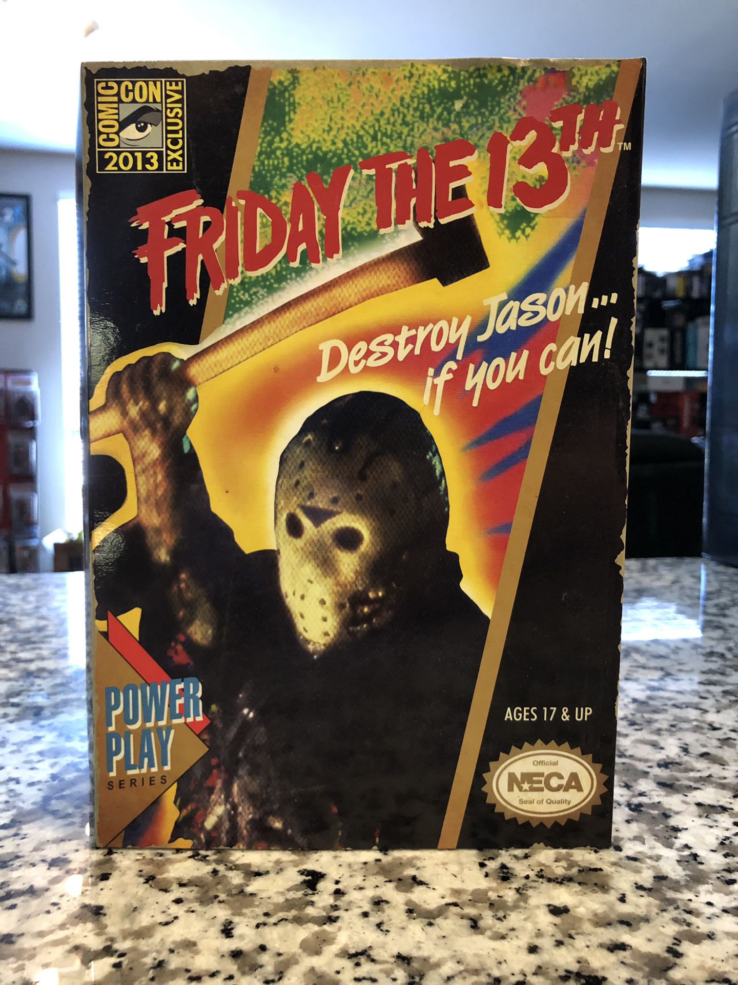 NECA SDCC 2013 FRIDAY THE 13TH NES VIDEO GAME JASON VOORHEES ACTION FIGURE