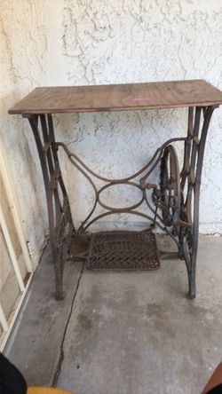 New home sewing stand