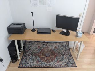 Herman Miller Wood Desk 