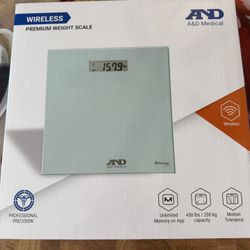 A&D Medical Wireless Premium Weight Scale 