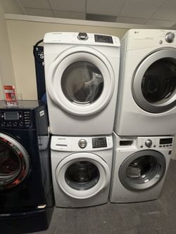 Samsung White Front Load Set