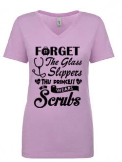 This Princess Wears Scrubs T-shirt