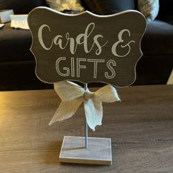 Gift Sign And Card Box For Wedding Or Baby shower 