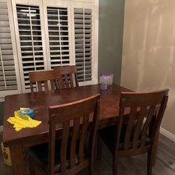 Solid Wood Dining Table