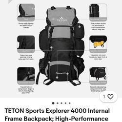 Explorer 4000 Hiking Backpack