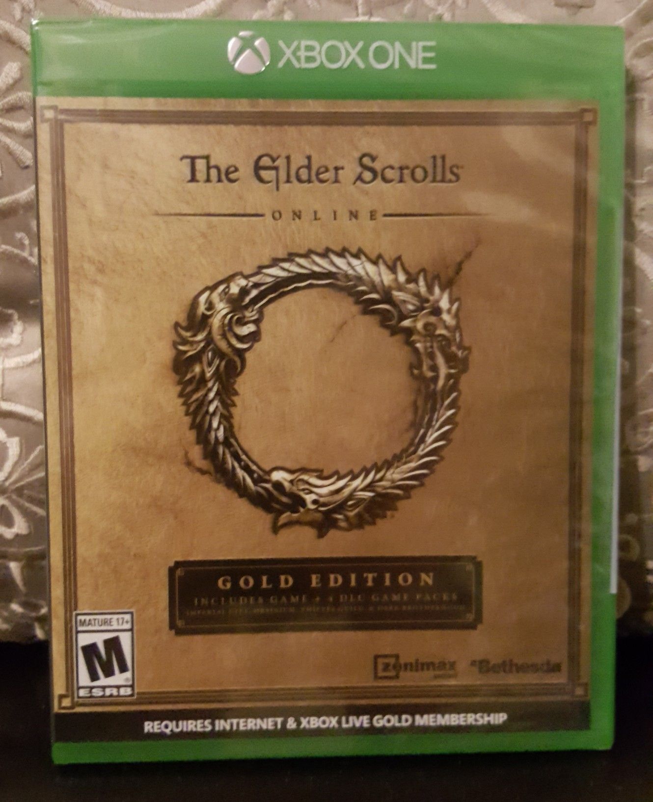 XBOX One Elder Scrolls Online Gold Edition 4 Game DLC Pack NEW