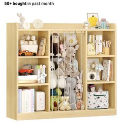 Toddler Stuffed Animal Zoo, Toy Storage Organizer 41”x11.5”x36” height