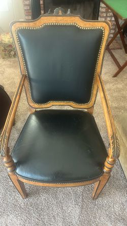 Minton Spidell Leather Dining Office Chair