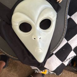 Halloween Mask Glows In The Dark
