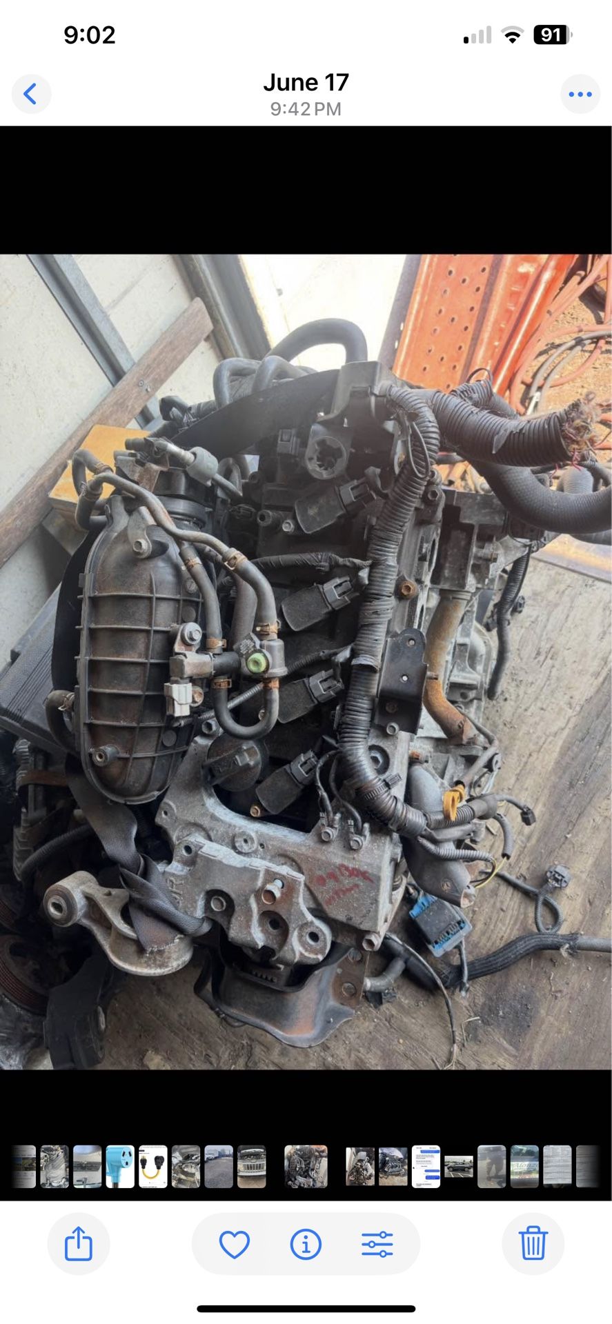 2009 Nissan Murano Transmission