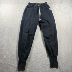 Big Bud Press Women’s 2XS Faded Black Cotton Joggers Sweatpants Made in UDA #3B