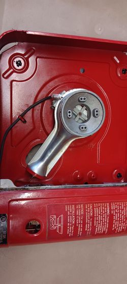 Portable Butane Camp Stove Red