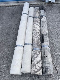 Used Area Rugs Sale at Ramona Flea Market / at Lots: B007
