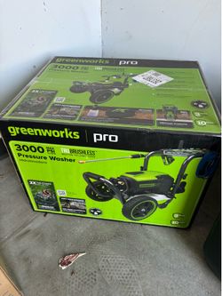 Greenworks Pro 3000 PSI pressure washer