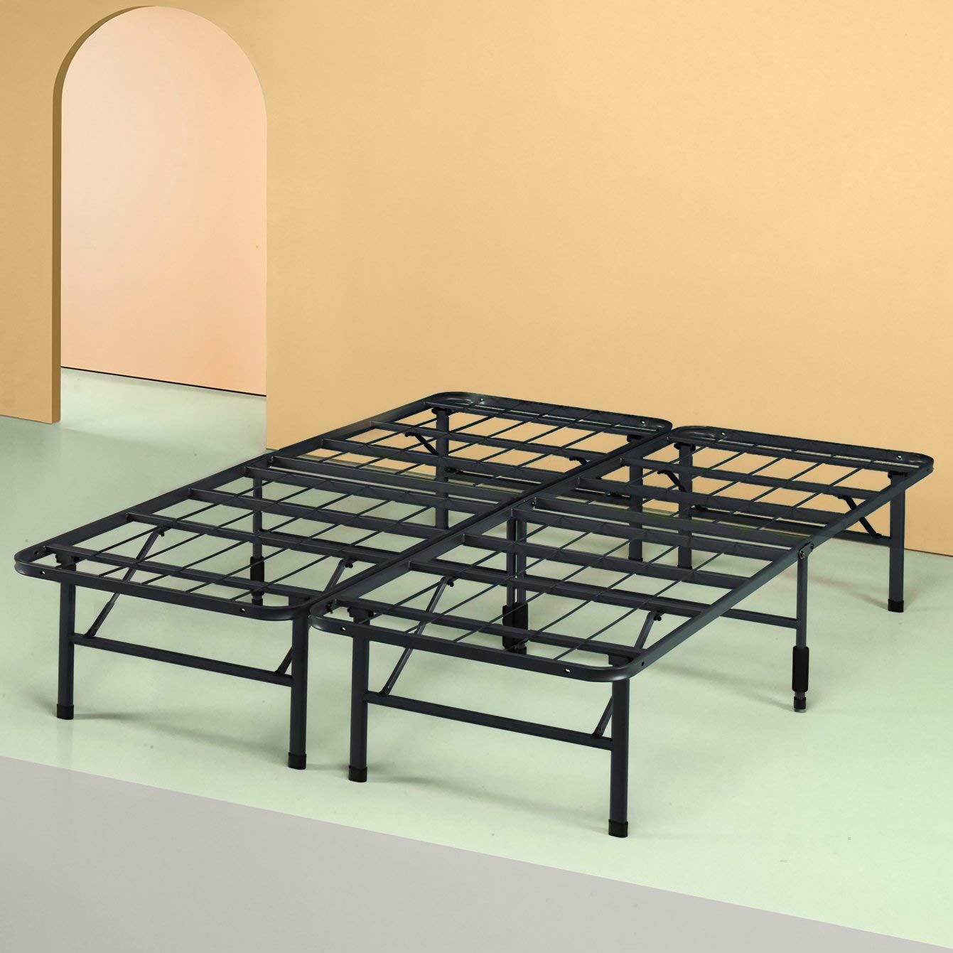 Foldable Queen-size bed frame (og. Price: $95)