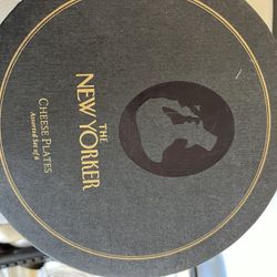 New Yorker Cheese Plates 