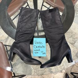 Vince Camuto Size 7 Leather Boots 
