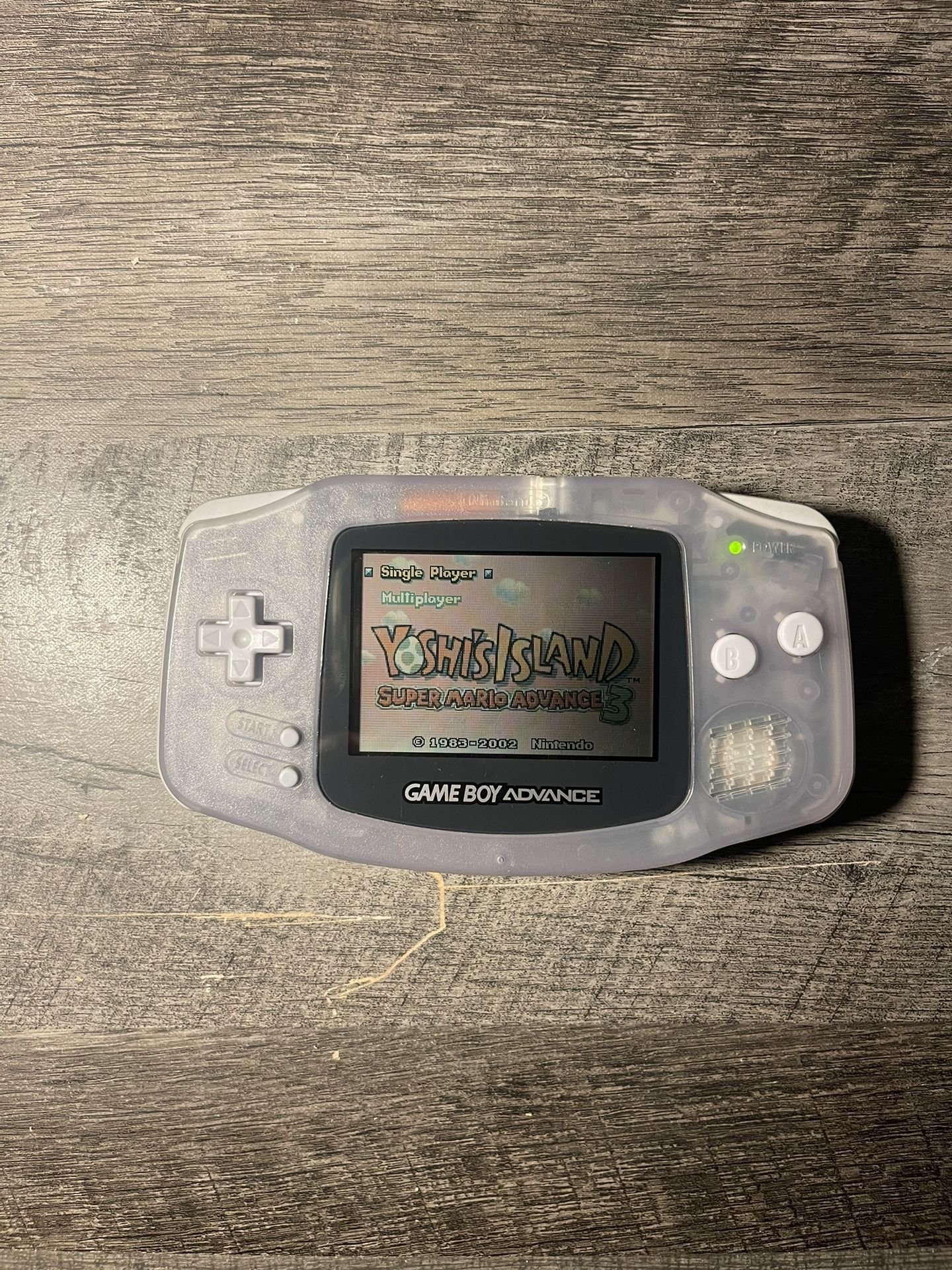 Gameboy Advance - Ice blue