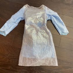 Battery Operated Elsa Dress Like New $10