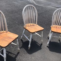 3 Chairs Fair condition