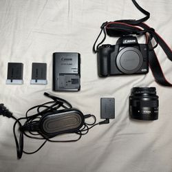 Canon M50 Mark 1 Camera + Extras