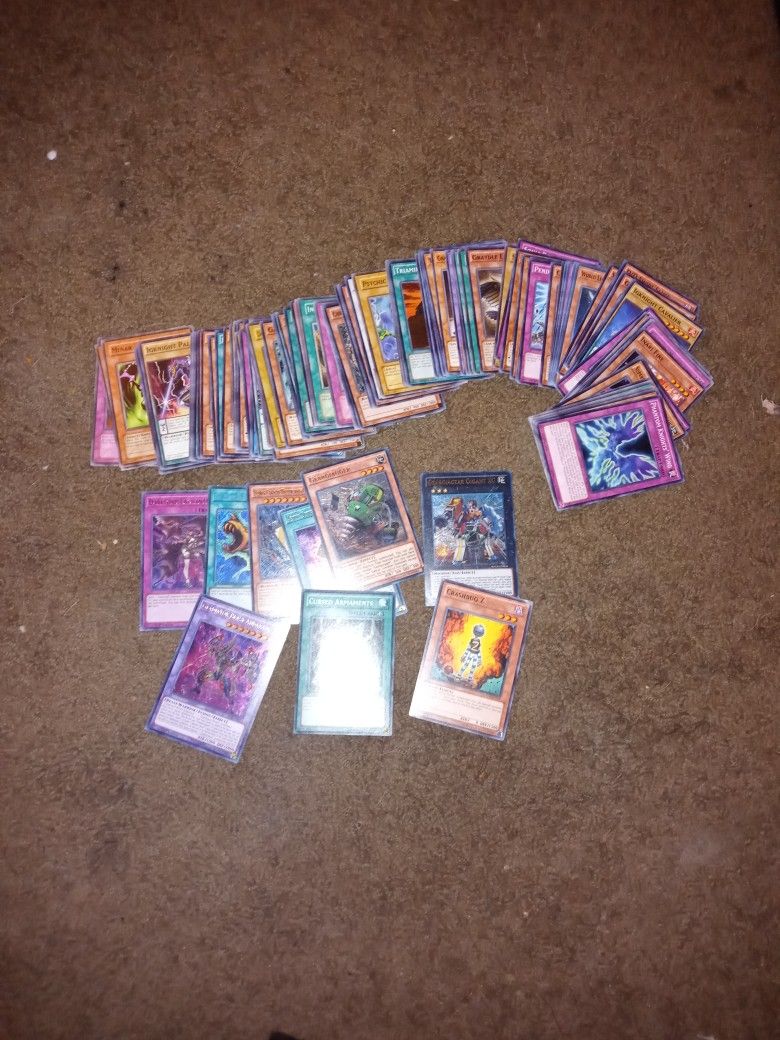 Over A Hundred Yu-Gi-Oh Cards
