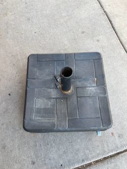 Outdoor umbrella stand very heavy