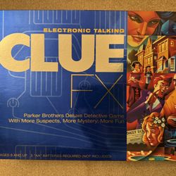 Clue FX Electronic Talking Game