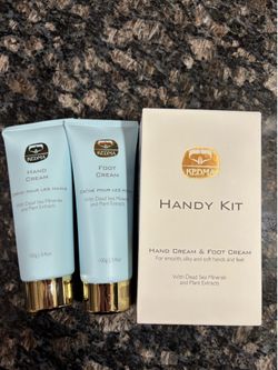 NEW KEDMA HANDY KIT HAND CREAM & FOOT CREAM GIFT SET $20!!