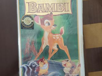 Disney's Bambi VHS Sealed