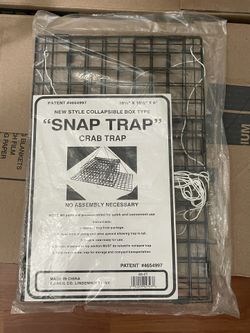 Snap Trap Collapsible Crab Trap 225-CT