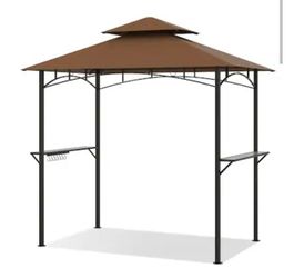 8X5 GAZEBO WITH SOFT TOP ROOF