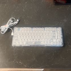Redragon Clear Keyboard With Clear Tactile Switches