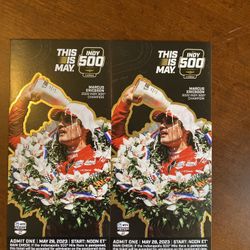 Indy 500 Tickets May 28, 2023