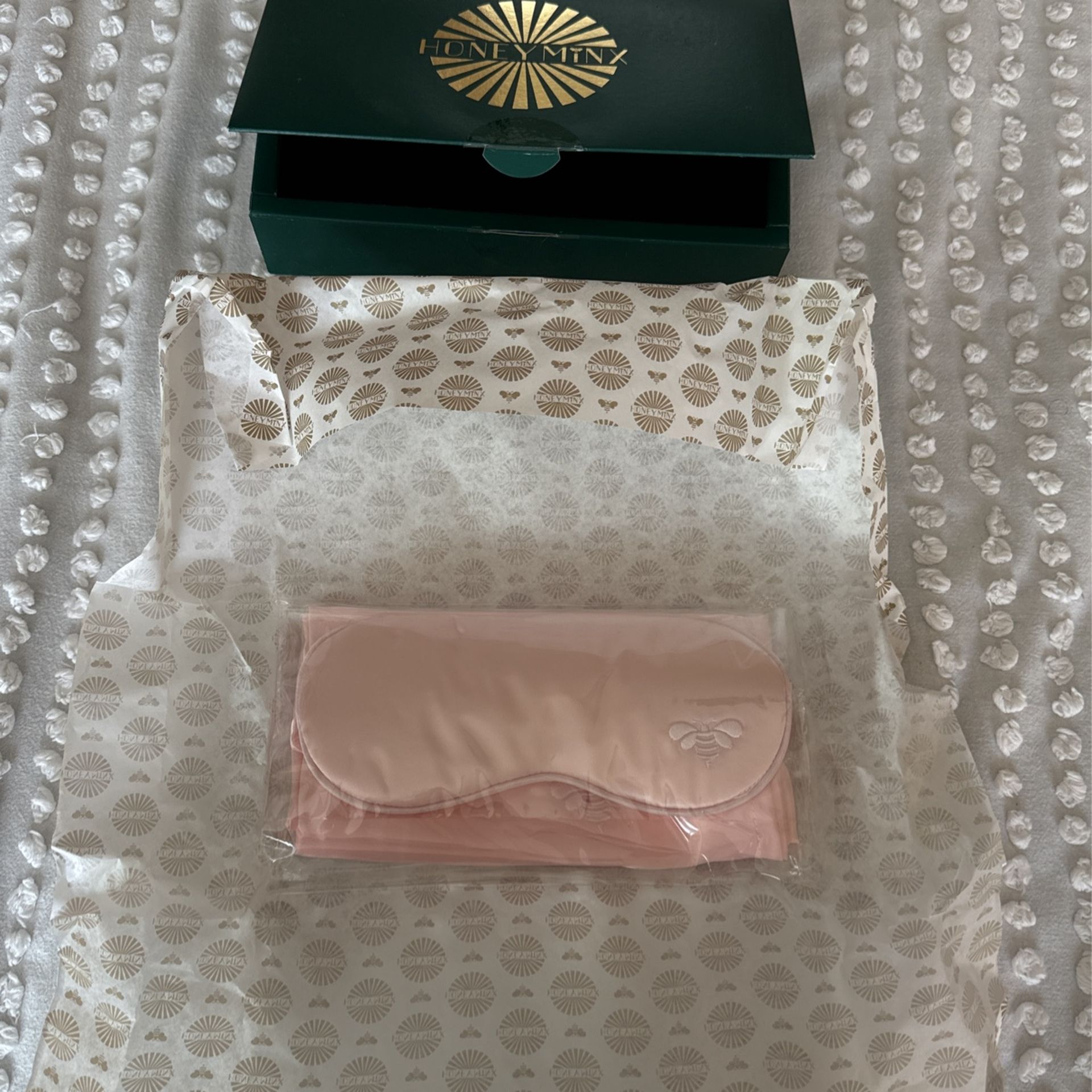 Honey Minx Silk Pillow Case And Sleep Mask