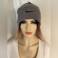 Gray Nike Beanie