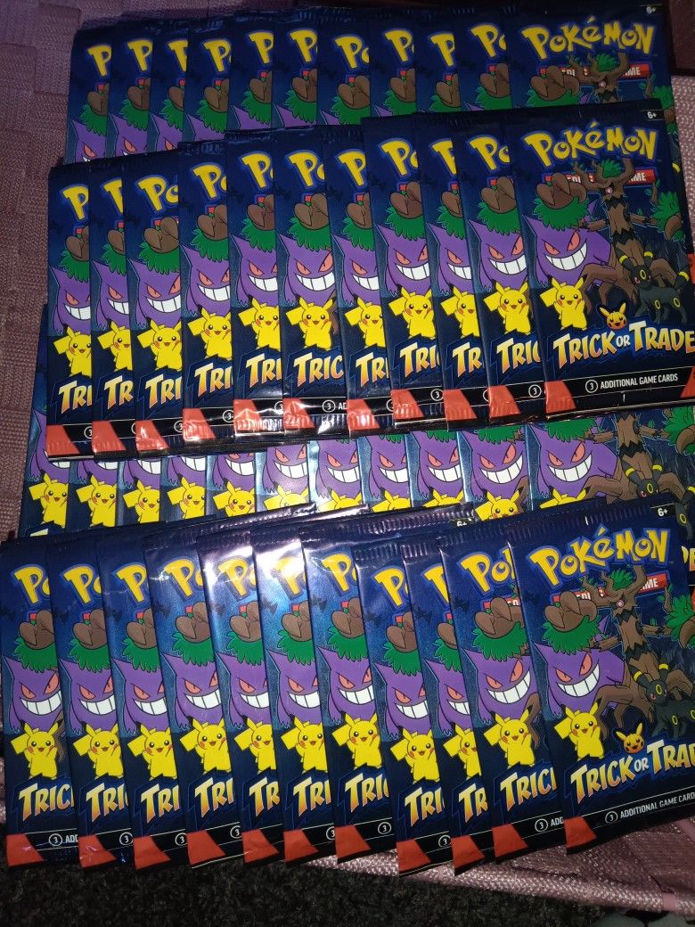 Halloween Pokemon Cards 