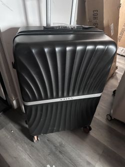 LARGE BLACK SUITCASE