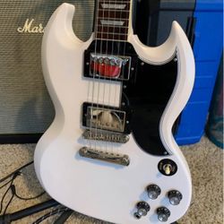 New Limited Edition 2022 Epiphone - Gibson Custom Shop 1961 Recreation Les Paul SG Electric Guitar - 60th Anniversary