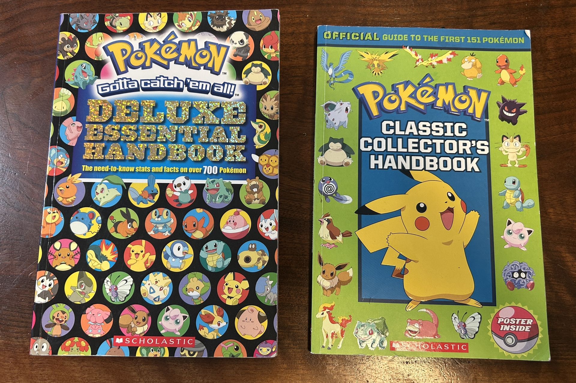 Pokémon Deluxe Essential & Classic Collectors Handbooks