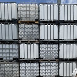 White totes some clear semi-new 275 gall. $20 Each 