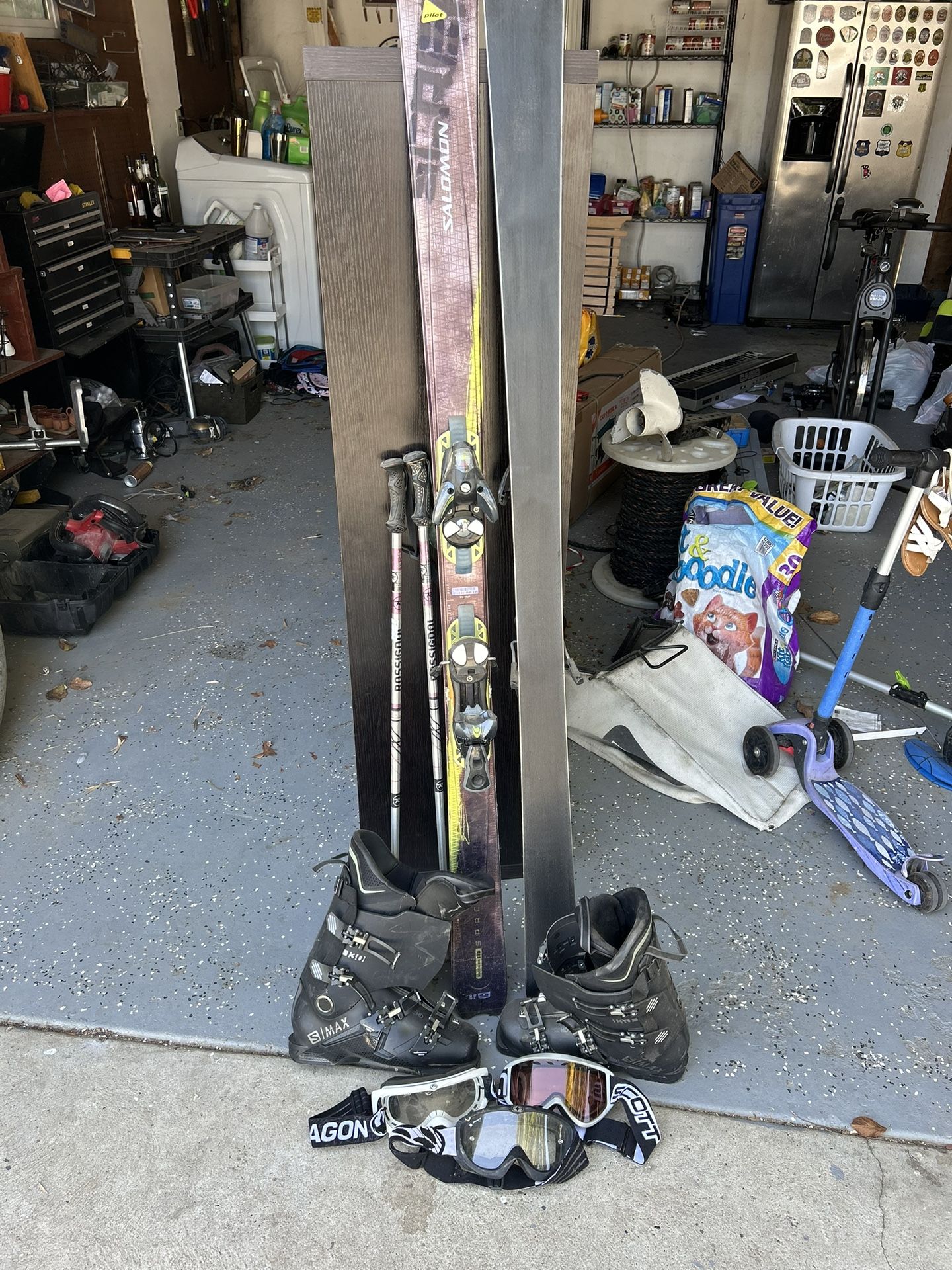 Salomon Skis And Boots