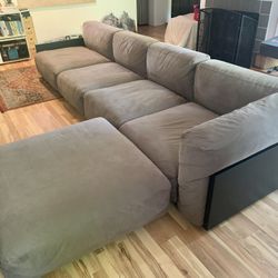 Large Modular Sofa w/Ottoman