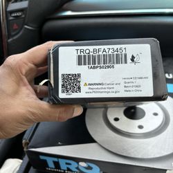 Two Rotors And Brake Set 