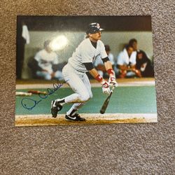 Dan Gladden Autographed Picture 