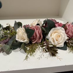 Dusty Rose Flower Garland 