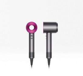 Dyson Supersonic™ hair dryer in iron/fuchsia