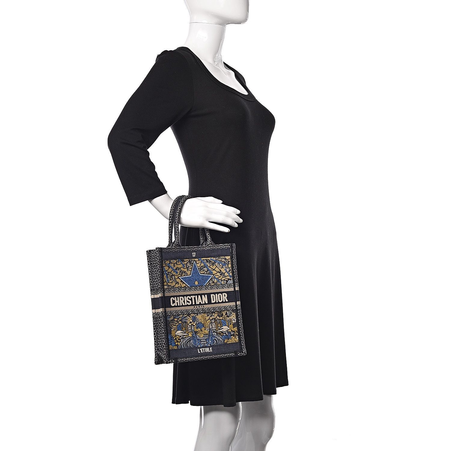 New Vertical Book Dior Tote